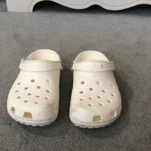 White Crocs